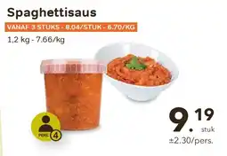 Bon Ap Spaghettisaus aanbieding