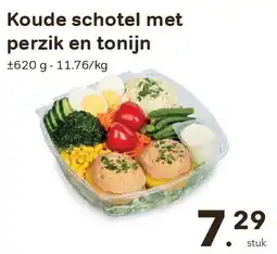 Bon Ap Koude schotel met perzik en tonijn aanbieding