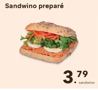 Bon Ap Sandwino preparé aanbieding