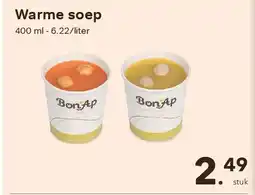 Bon Ap Warme soep aanbieding