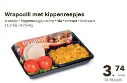 Bon Ap Wrapcolli met kippenreepjes aanbieding