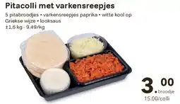 Bon Ap Pitacolli met varkensreepjes aanbieding