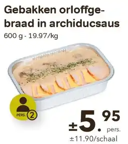 Bon Ap Gebakken orloffgebraad in archiducsaus aanbieding