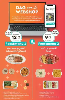 Bon Ap Feestmenu's aanbieding