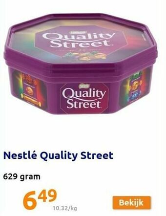 Action Nestlé quality street aanbieding