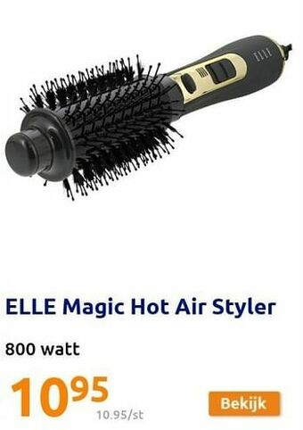 Action Elle magic hot air styler aanbieding