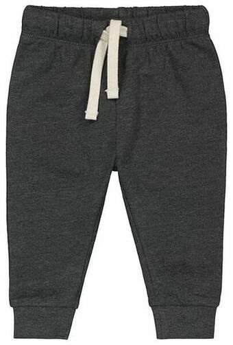 HEMA HEMA Baby Sweatbroek Donkergrijs (donkergrijs) aanbieding