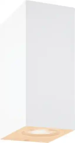 Coolblue WiZ Up & Down wandlamp wit - Gekleurd en Wit licht - GU10 aanbieding