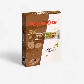 Decathlon Natuurlijke eiwitreep gezouten pinda crunch (3x 40 gram) aanbieding