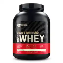 Decathlon 100% Whey Gold Standard - 5 lb (2,27 kg) neutraal Optimale Voeding aanbieding