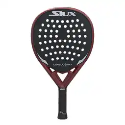 Decathlon Siux Diablo Elite 4 padelracket - ZWART - unisex aanbieding