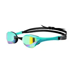 Decathlon Arena Zwembril Cobra Ultra Swipe Mirror Smaragdgroen/Blauw aanbieding