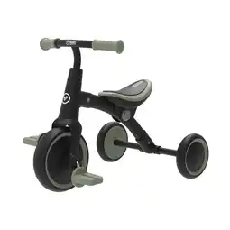 Decathlon 2-in-1 kinderdriewieler FOREST Zwart aanbieding