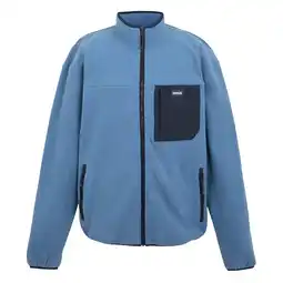 Decathlon Heren Frankie Full Zip Fleecejack (Koronetblauw/Navy) aanbieding