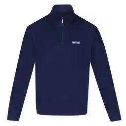 Decathlon Geweldig voor Buiten Heren Thompson Half Zip Fleece Sweater (Maanlicht Denim) aanbieding