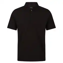 Decathlon Herenpolo met korte mouwen (Zwart) aanbieding