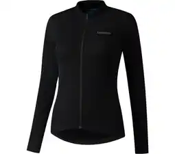 Decathlon Woman's ELEMENT Long Sleeve Jersey, black aanbieding