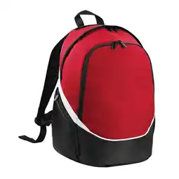 Decathlon Pro Team Rugzak / Rugzak (17 Liter) (Klassiek rood/zwart/wit) aanbieding
