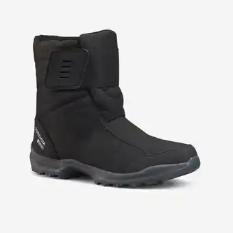 Decathlon Warme waterdichte snowboots voor heren SH100 klittenband aanbieding