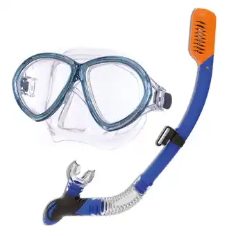 Decathlon Set Formula duikbril + snorkel duiker DryTop anti-condens silicone aanbieding