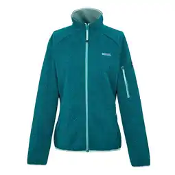 Decathlon Dames Ravenhill Full Zip Fleece Top (Exotisch pruim/Icy ochtend) aanbieding