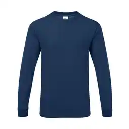 Decathlon Heren Hamershirt met lange mouwen (Sport Dark Navy) aanbieding