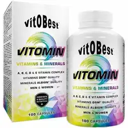 Decathlon Vitomin - 100 plantaardige capsules VitoBest aanbieding