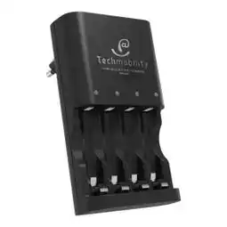 Electro Depot TECH MOBILITY oplader voor 4 batterijen aanbieding