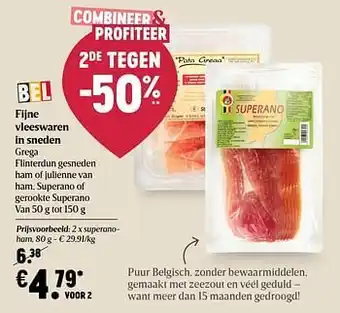Delhaize Grega superanoham aanbieding