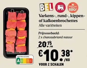 Delhaize Chateaubriand natuur aanbieding