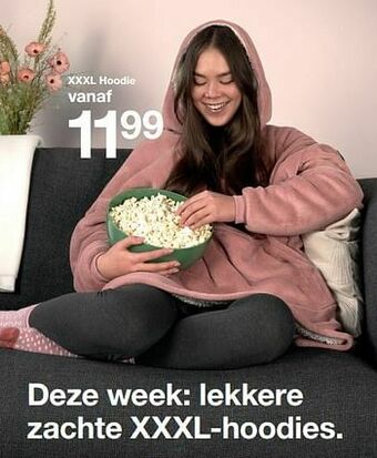 Zeeman Xxxl hoodie aanbieding