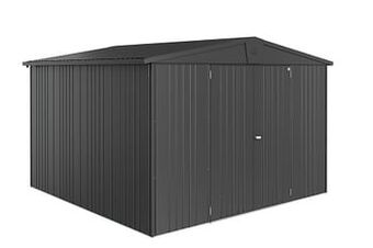 Brico Biohort tuinhuis Europa 7 donkergrijs 300x316cm aanbieding