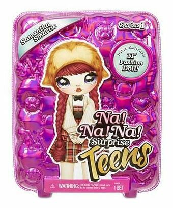 ToyChamp Na! Na! Na! Surprise Teens Doll Samantha Smartie aanbieding