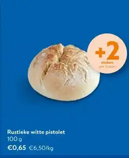 OKay Rustieke witte pistolet 100 g aanbieding
