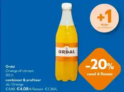 OKay Ordal Orange of citroen 50 cl aanbieding