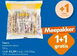 OKay Tapero ministicks natuur 120 g aanbieding