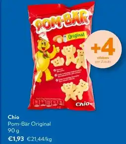 OKay Chio Pom-Bär Original 90 g aanbieding