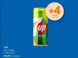 OKay 7UP Zero Suqar in blik 33 cl aanbieding