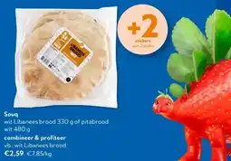 OKay Souq wit Libanees brood 330 g aanbieding