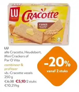 OKay LU Cracotte vezels 250 g aanbieding