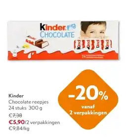 OKay Kinder Chocolate reepjes aanbieding