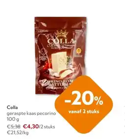 OKay Colla geraspte kaas pecorino 100 g aanbieding