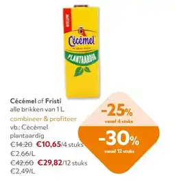 OKay Cécémel of Fristi aanbieding