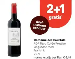 Spar Domaine des Courtals aanbieding