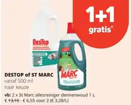 Spar DESTOP of ST MARC aanbieding