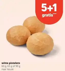 Spar witte pistolets aanbieding