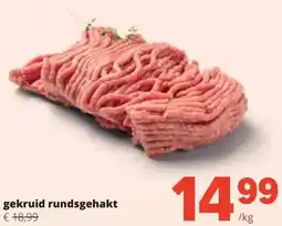 Spar gekruid rundsgehakt aanbieding