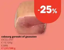 Spar cobourg gerookt of gezouten aanbieding