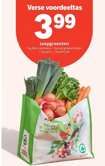 Spar Verse voordeeltas aanbieding