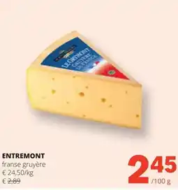 Spar ENTREMONT aanbieding